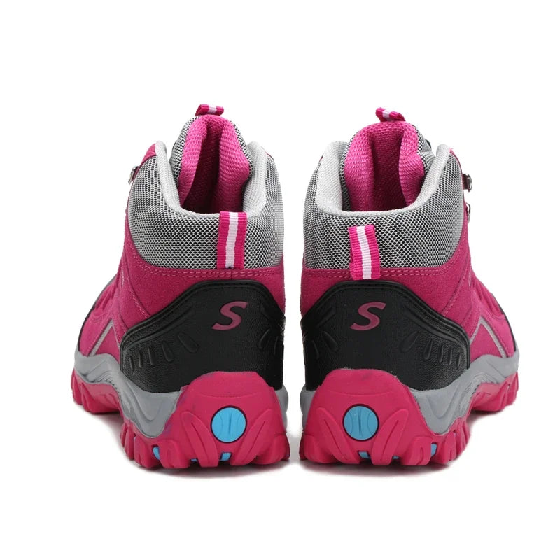 Scarpe Trekking Da Donna All Aperto Con Alta Imbottitura Antiscivolo Sneaker Casual Da Arrampicata