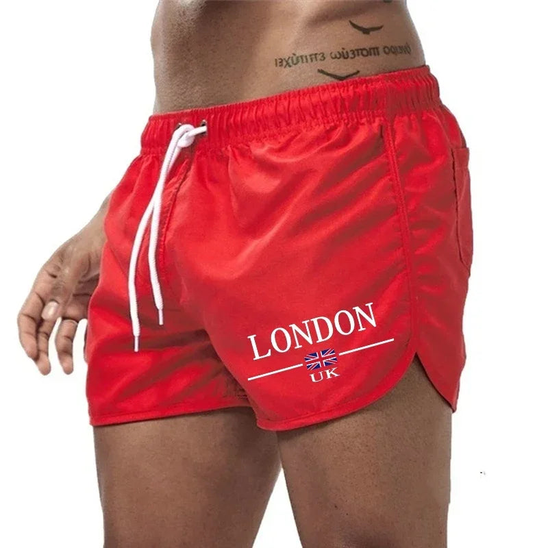 Pantaloncini Da Nuoto Uomo Ad Asciugatura Rapida Costume Da Bagno Estivo Traspiranti Con Coulisse Per Surf E Palestra