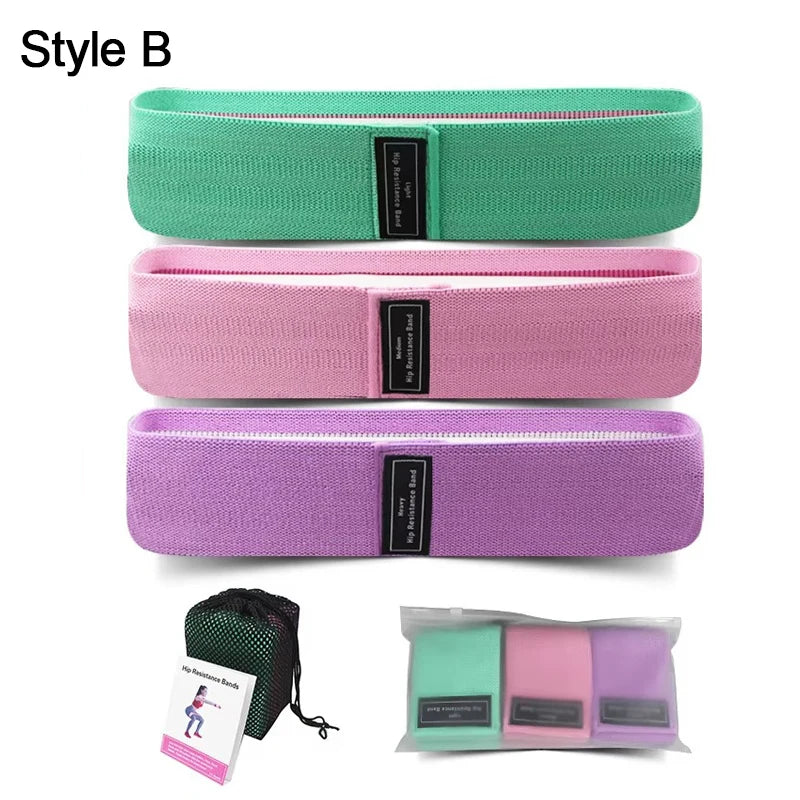 Due Fasce di Resistenza per Allenamento a Casa Unisex Elastiche Potenziano Forza Resistenza e Powerlifting Mobilità