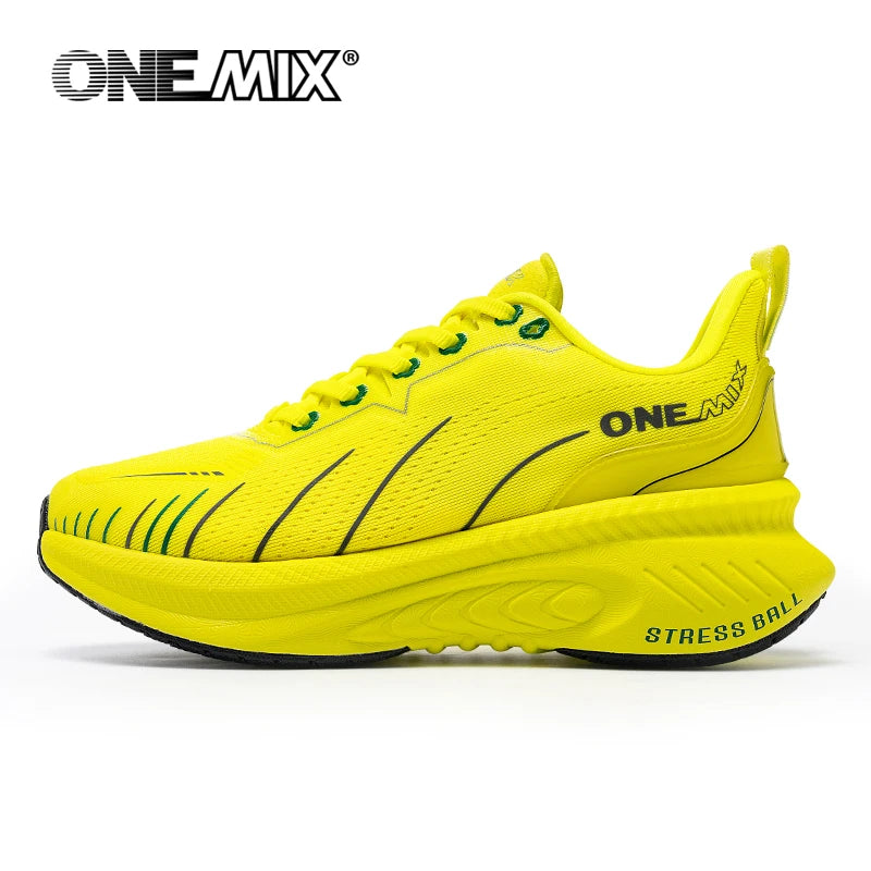 Onemix Nuove Scarpe Da Corsa Ammortizzanti Uomo Runner Antiscivolo Per Esterno Scarpe Da Ginnastica Sportive