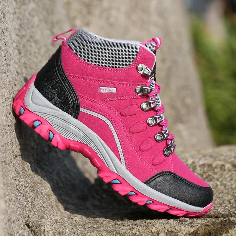 Scarpe Trekking Da Donna All Aperto Con Alta Imbottitura Antiscivolo Sneaker Casual Da Arrampicata