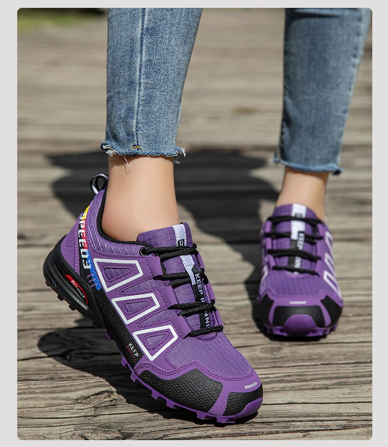 Scarpe Da Trekking All'aperto Unisex Antiscivolo Con Lacci Leggere Per Allenamento Tattiche Da Uomo Ciclismo Casual