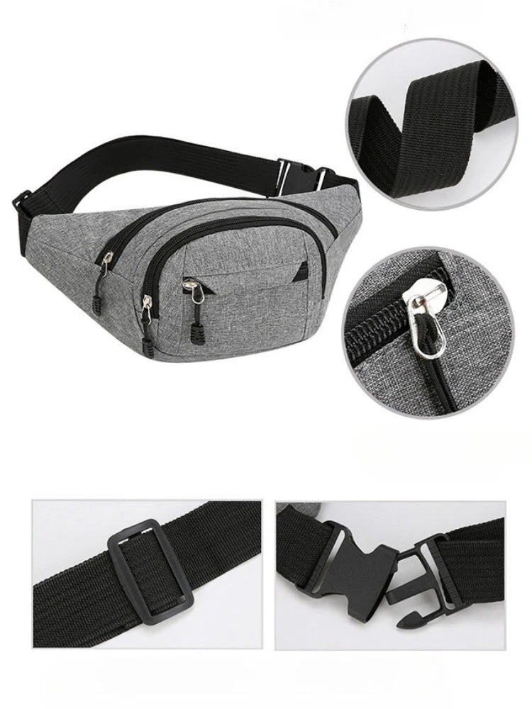 Borsa A Tracolla Regolabile Multifunzionale Da Viaggio Per Pendolari Con Design Multitasche Per Sport All Aperto