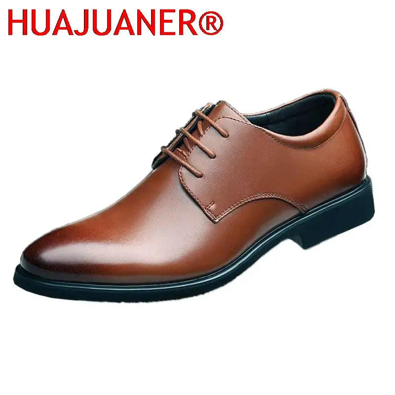 Scarpe Da Uomo In Pelle Traspiranti Nero Con Fondo Morbido Ideali Per Primavera E Autunno Scarpe Casual Da Lavoro