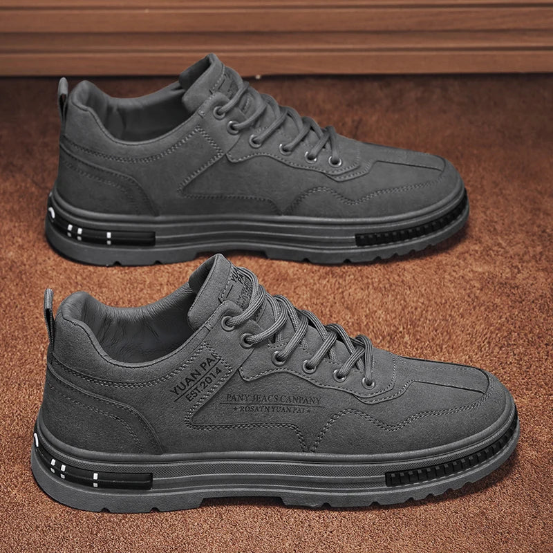 Scarpe Da Uomo Moderne 2025 Scarpe Sportive Casual Comode E Versatili In Pelle Artificiale Con Suola PVC