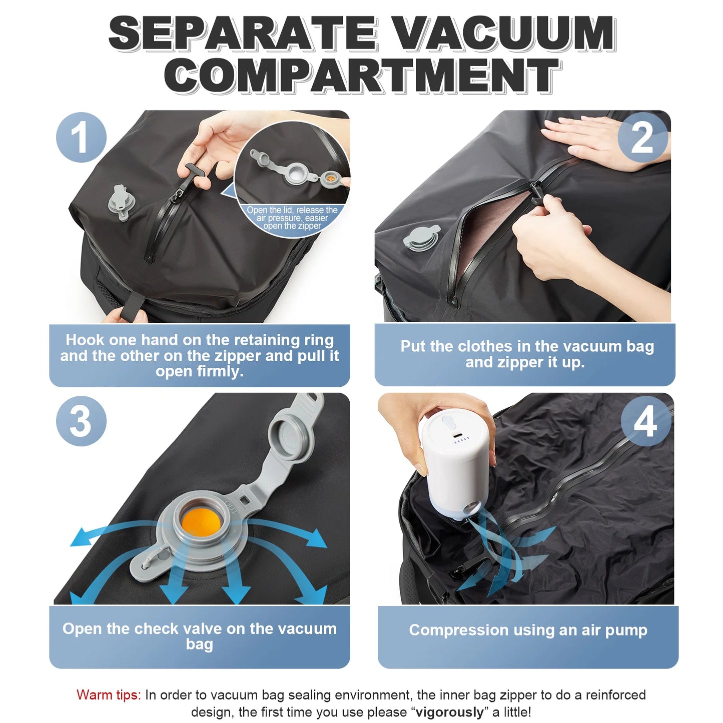 Zaino Espandibile Da Viaggio Unisex Con Ampio Scomparto Laptop Per Lavoro E Scuola 20 35 L