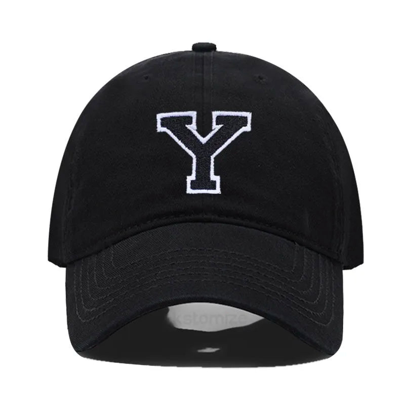 Berretto Da Baseball Unisex Ricamato Lettera AZ Cotone Morbido Alta Qualità Protezione Solare Snapback