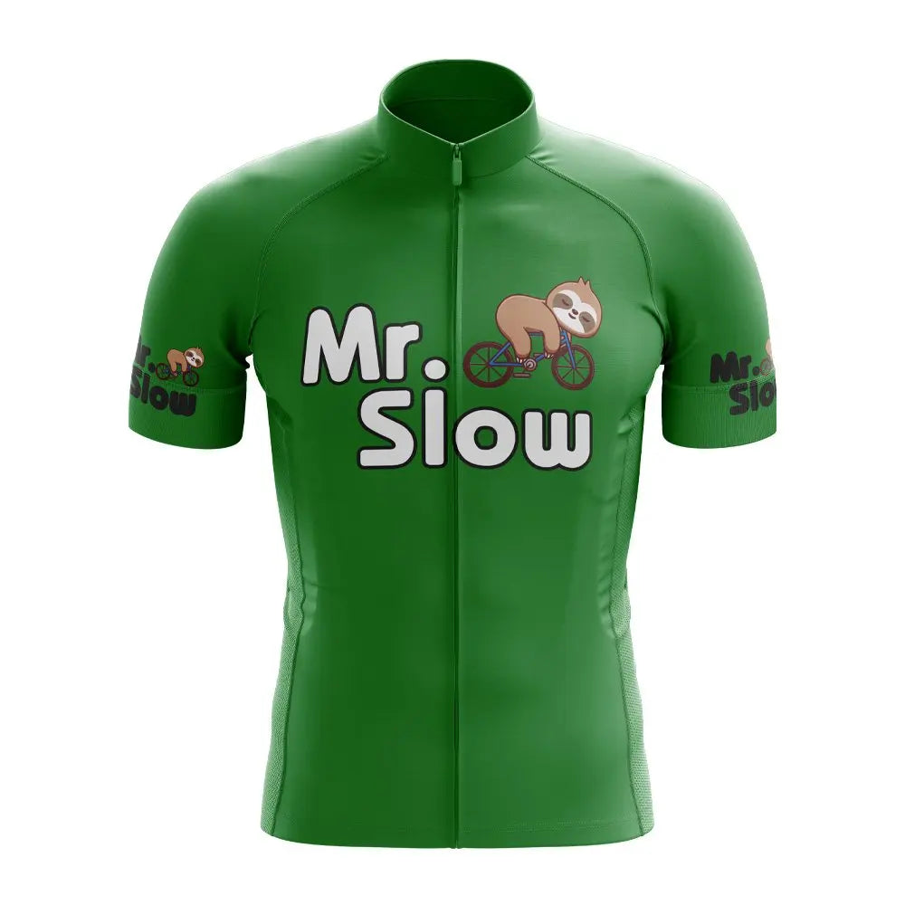 Maglia Da Ciclismo Estiva Uomo 2025 Sloth Team Maniche Corte Traspirante Con Tasca Posteriore E Protezione UV