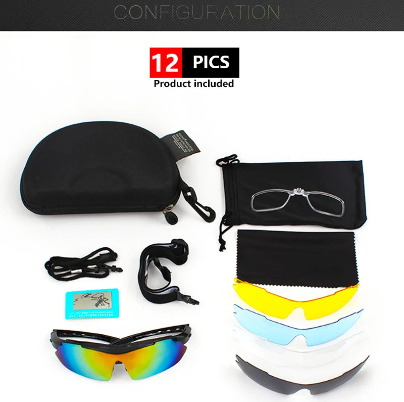 Occhiali da Ciclismo Polarizzati Fotocromatici UV400 per Uomo e Donna da Bici da Strada MTB Occhiali da Sole