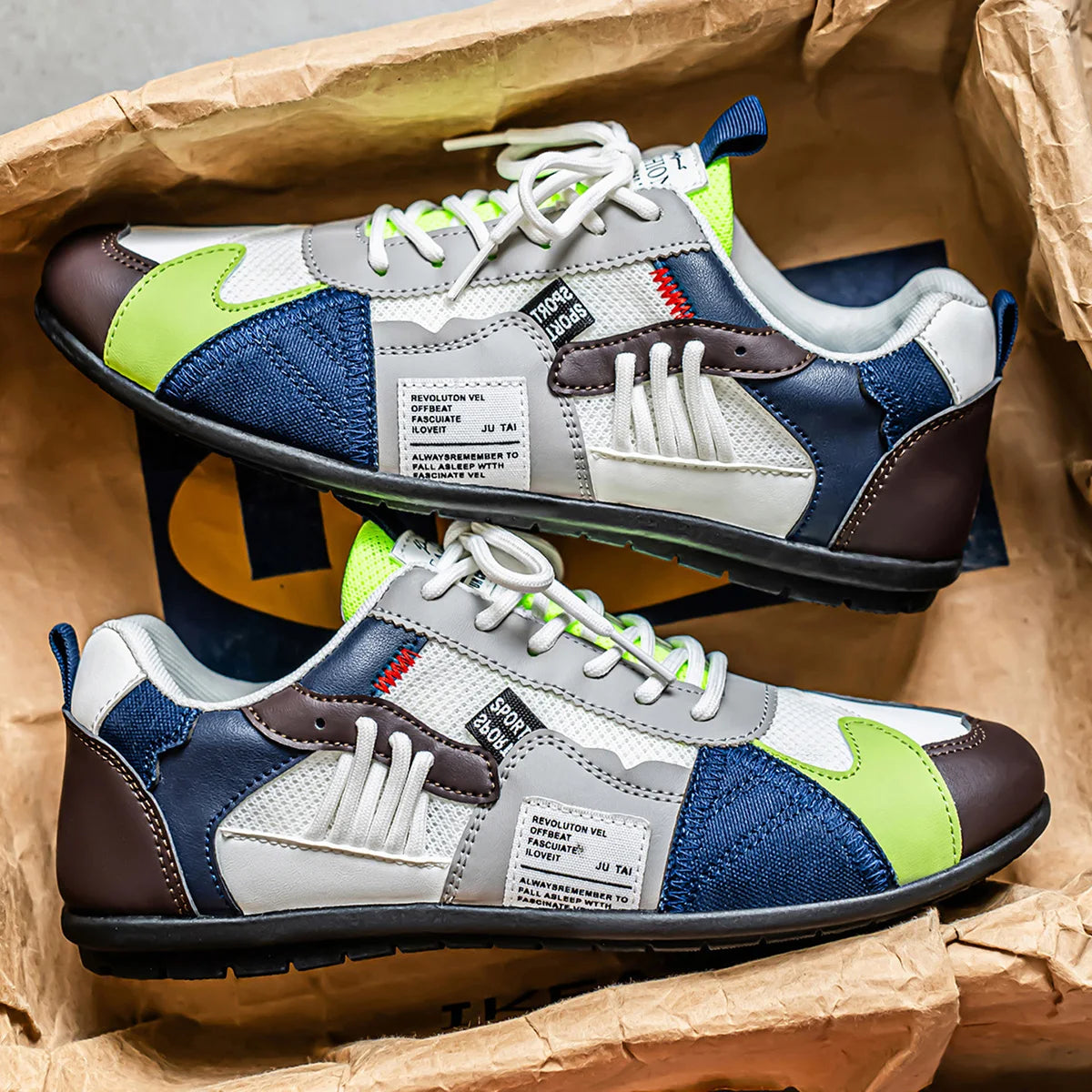 Scarpe Sportive Uomo Casual Outdoor Comfort Traspiranti Resistente Antiodore Ideali Escursionismo Strada Moda