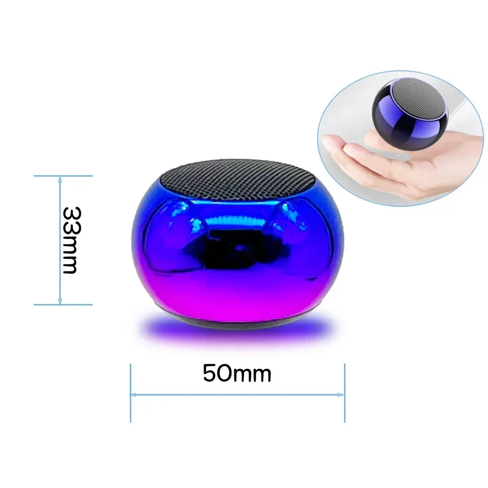 Altoparlante Bluetooth Wireless M3 Sound Box Audience Subwoofer Surround Stereo Metallo Portatili