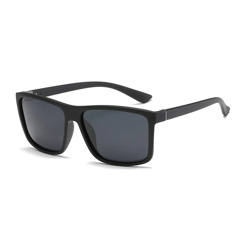 Occhiali da Sole Polarizzati Vintage Quadrati di Lusso per Uomo Donna Moda Arrampicata Guida Antiriflesso UV400