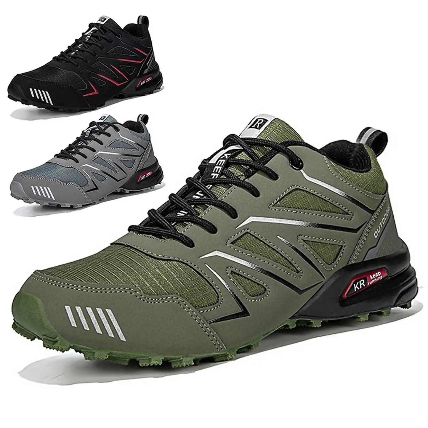 Scarpe Da Trekking Impermeabili Da Uomo Per Esterno Campeggio Scarpe Da Ginnastica Per Montagna Arrampicata