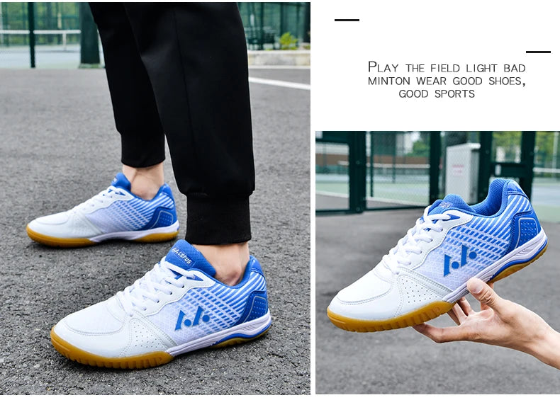 Scarpe Da Allenamento Ping Pong Tennis Traspiranti Antiscivolo All'aperto Uomo Donna in Maglia