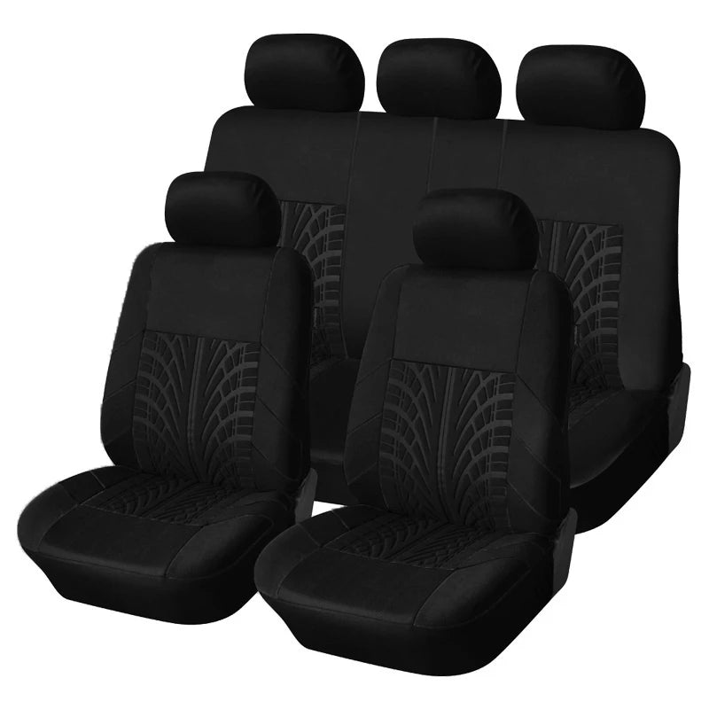 Set Coprisedili Auto Universale Due O Cinque Pezzi Protezione Sedili Contro Macchie E Sporco