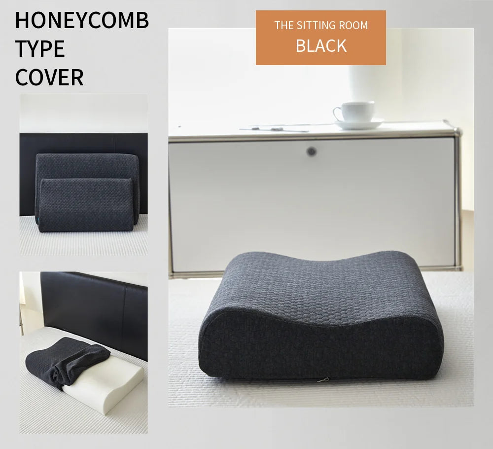 Cuscino Ergonomico In Memory Foam Singolo Con Supporto Cervicale Per Letto Rinfrescante E Traspirante