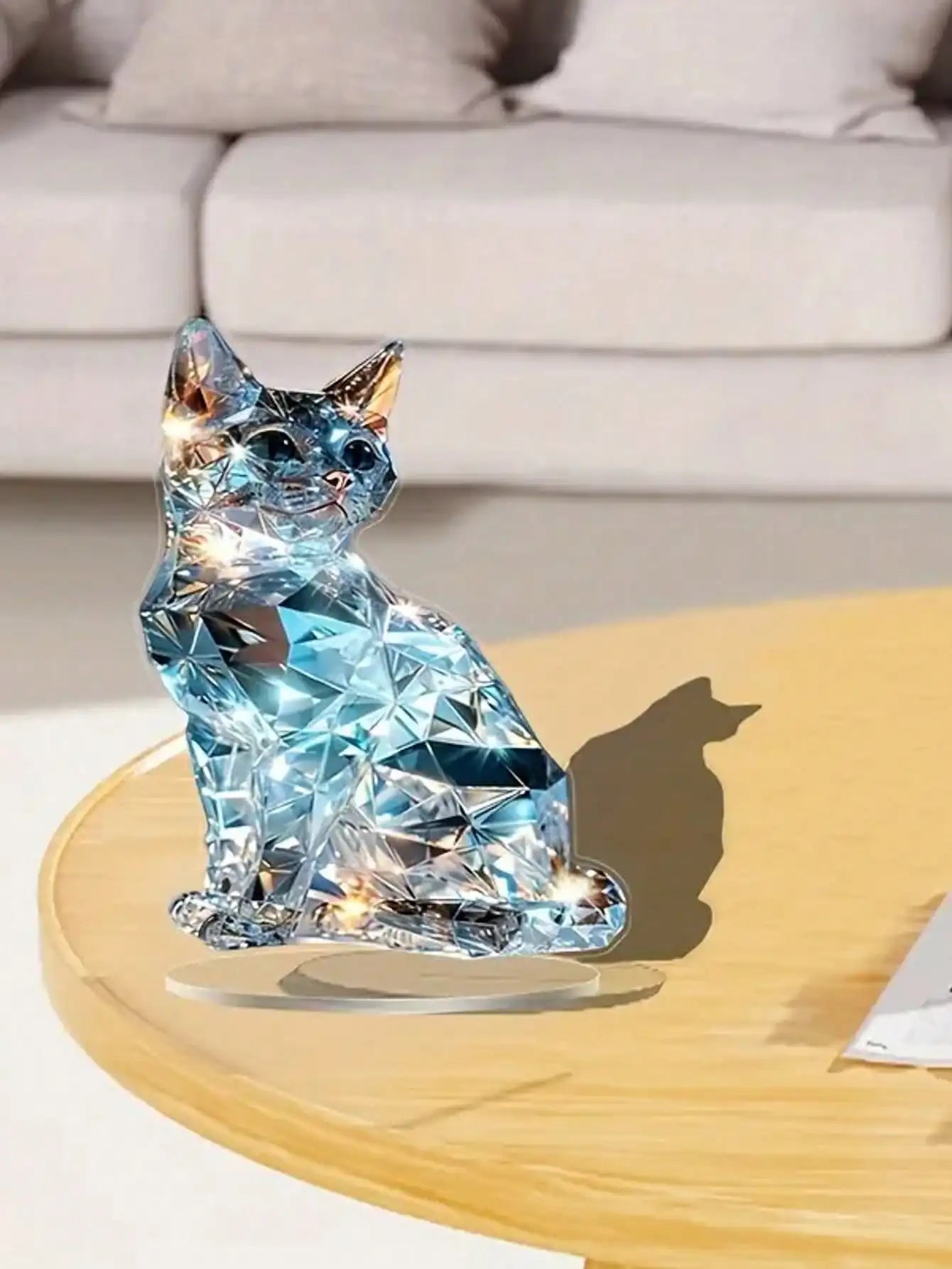 Eleganti Sculture Esotiche Per Decorazioni Da Tavola Per Gatti E Ufficio Tema Animali Per Ringraziamento