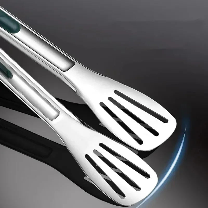 Pinze Per Alimenti In Acciaio Inossidabile Per Cucina Barbecue E Buffet Resistente Al Calore Per Bistecche Carne Pane