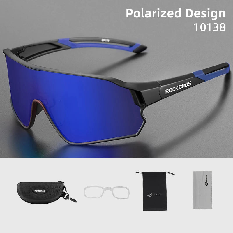 Occhiali Polarizzati Rockbros Da Sole UV400 Sport All Aperto Ciclismo Escursionismo Campeggio Golf