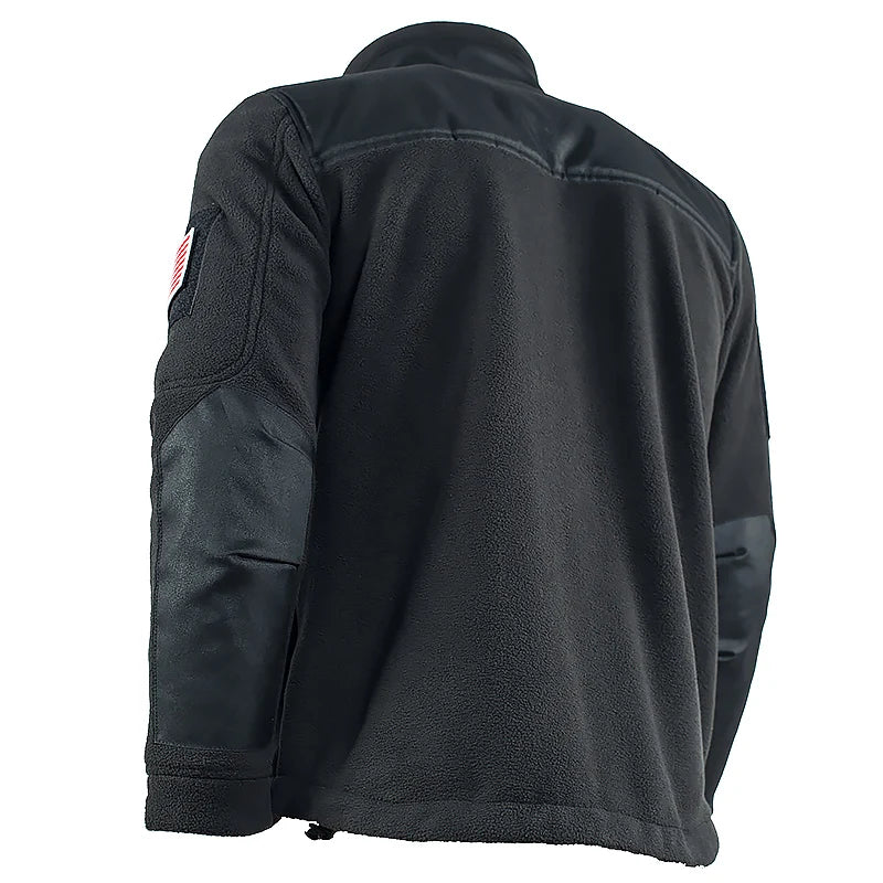 Giacca Invernale Tattica Militare In Pile Caldo Mimetico Cappotto Da Uomo Da Safari Outwear Abbigliamento Outdoor