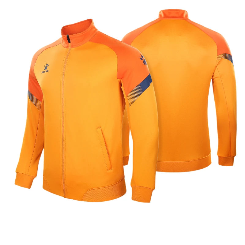 Kelme Giacca Allenamento Uomo Lavorata A Maglia Giocatore China League One Traspirante Con Cerniera Top Da Corsa