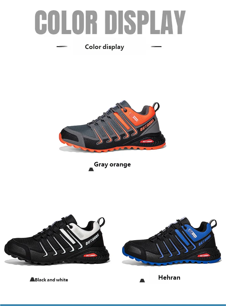 Scarpe Da Trekking Impermeabili Da Uomo Traspiranti In Rete Reticolare Per Campeggio All Aperto