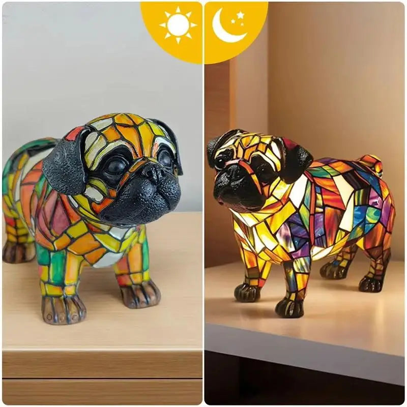 Lampada Da Comodino LED Con Luce Notturna In Resina Animale Carina Per Soggiorno E Letto Decorazione Regalo