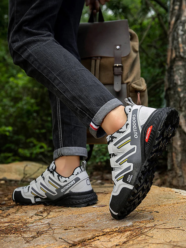 Scarpe Da Trekking Da Uomo Impermeabili Antiscivolo Per Tutti I Percorsi Campeggio Allenamento Ciclismo All Aperto