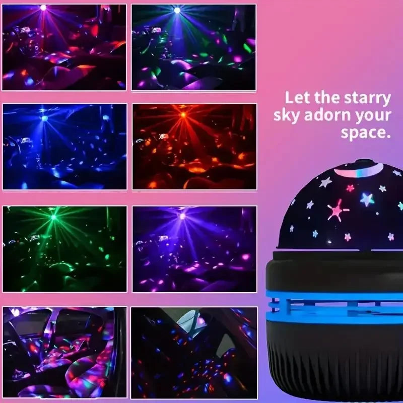 Proiettore LED Star Galaxy Cielo Stellato Luci Notturne 5V USB Per Camera Da Letto Decorazione Della Casa