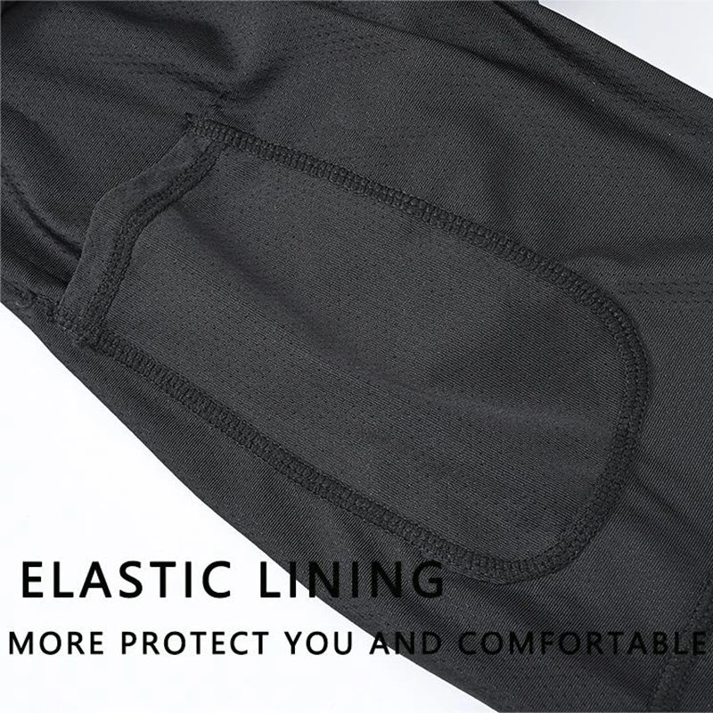 DATIFER Estate 2026 Pantaloncini Da Uomo In Poliestere Con Fodera Spandex 2 In 1 Elastico Vita Tasca Cerniera Palestra