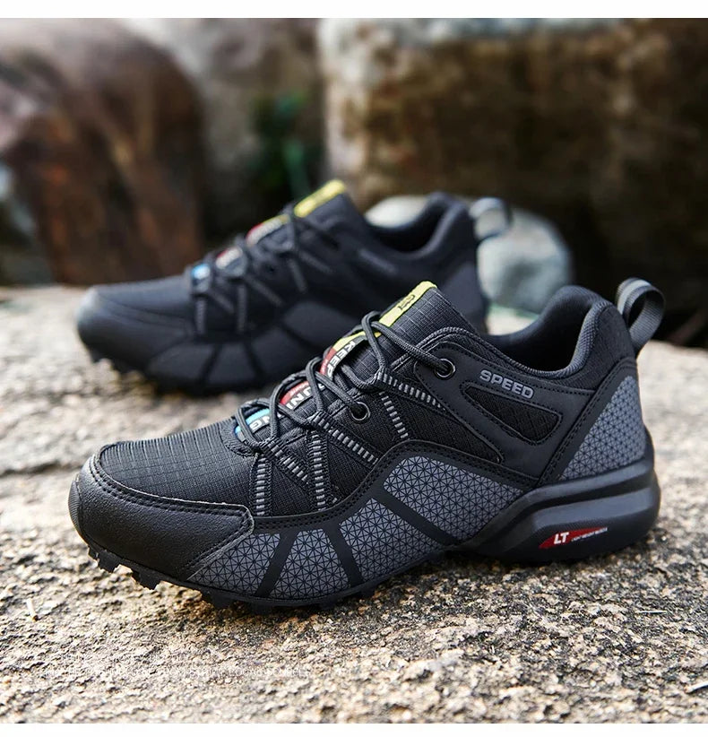 Scarpe Da Trekking Per Uomo Con Lacci Scarpe Da Montagna Per Escursionismo E Ciclismo Leggere E Resistenti