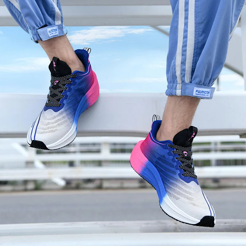 Sneakers Casual Di Lusso Da Uomo Traspiranti Scarpe Da Corsa Mocassini Alla Moda Comode Per Gara Con Aumento Di Altezza