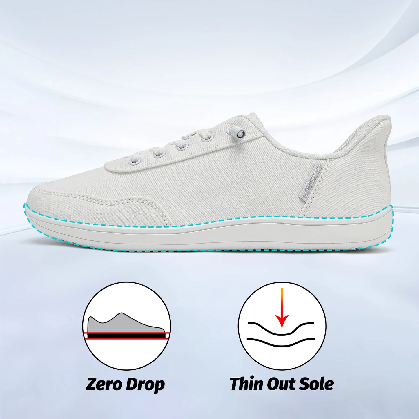 Hobibear Scarpe Unisex A Piedi Nudi Per Uomo Donna Slip On Regolabili Con Punta Larga Scarpe Da Passeggio Minimaliste