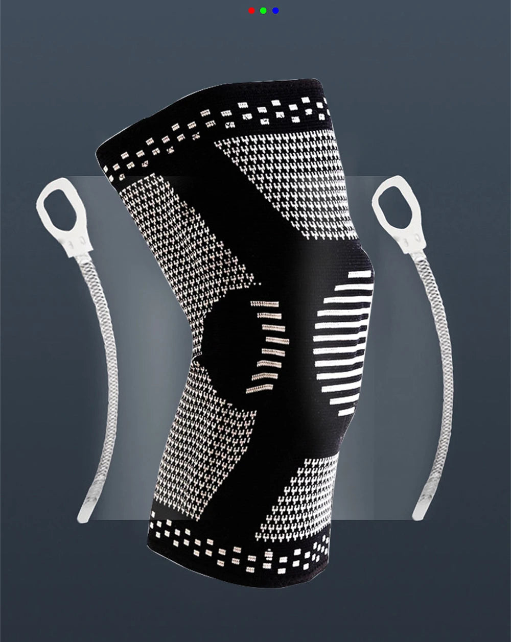 Ginocchiera Protezione Rotula In Silicone Per Atleti Sportivi Compressione Supporto Per Basket