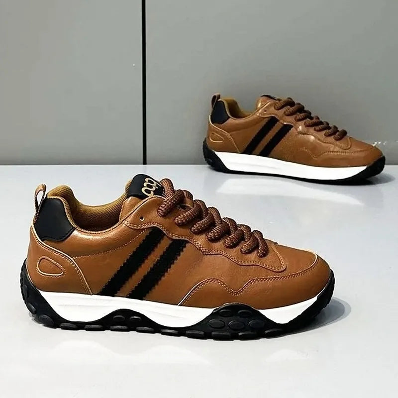 Sneakers Casual Uomo Designer Retro Scarpe Da Corsa In Microfibra Tessuto Pelle Traspirante Con Plateau Interno