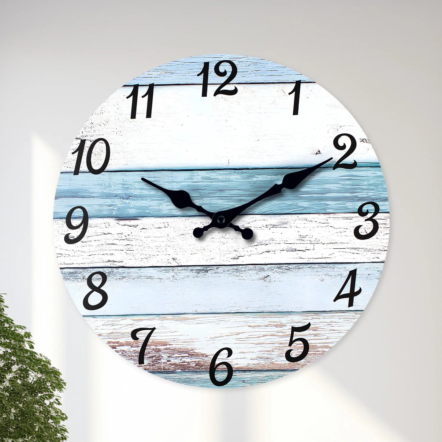 Orologio Da Parete In Legno Con Motivo Bordo Retrò Per Soggiorno Camera Da Letto Cucina Orologio Al Quarzo Silenzioso Regalo 10 Pollici