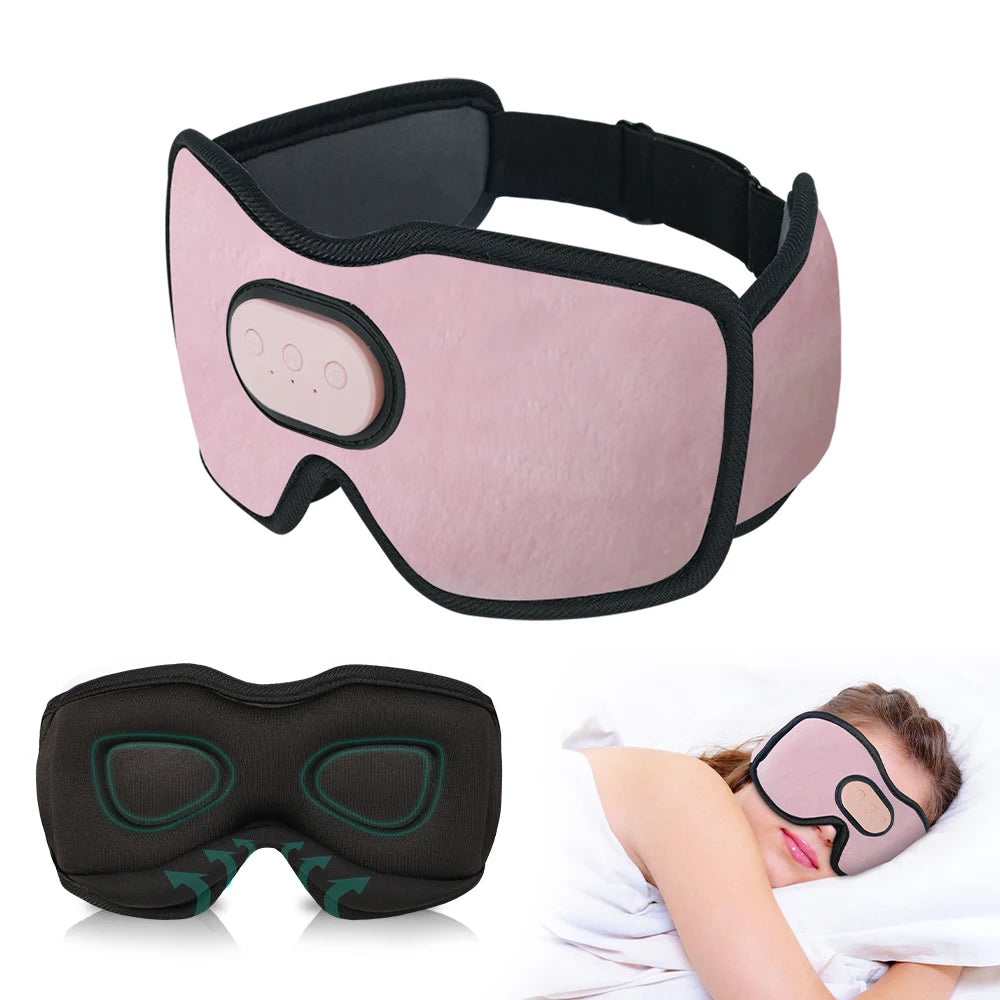 Cuffie Per Il Sonno Con Maschera Occhi Bluetooth Premium Cancellazione Attiva Del Rumore E Assistente Vocale Integrato