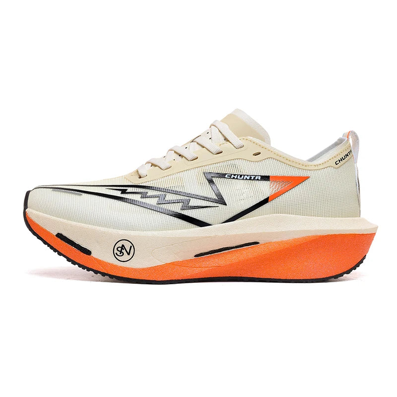 Scarpe da Corsa Unisex con Piastra in Carbonio Traspiranti Leggere Comode Antiscivolo Sneakers Chunta