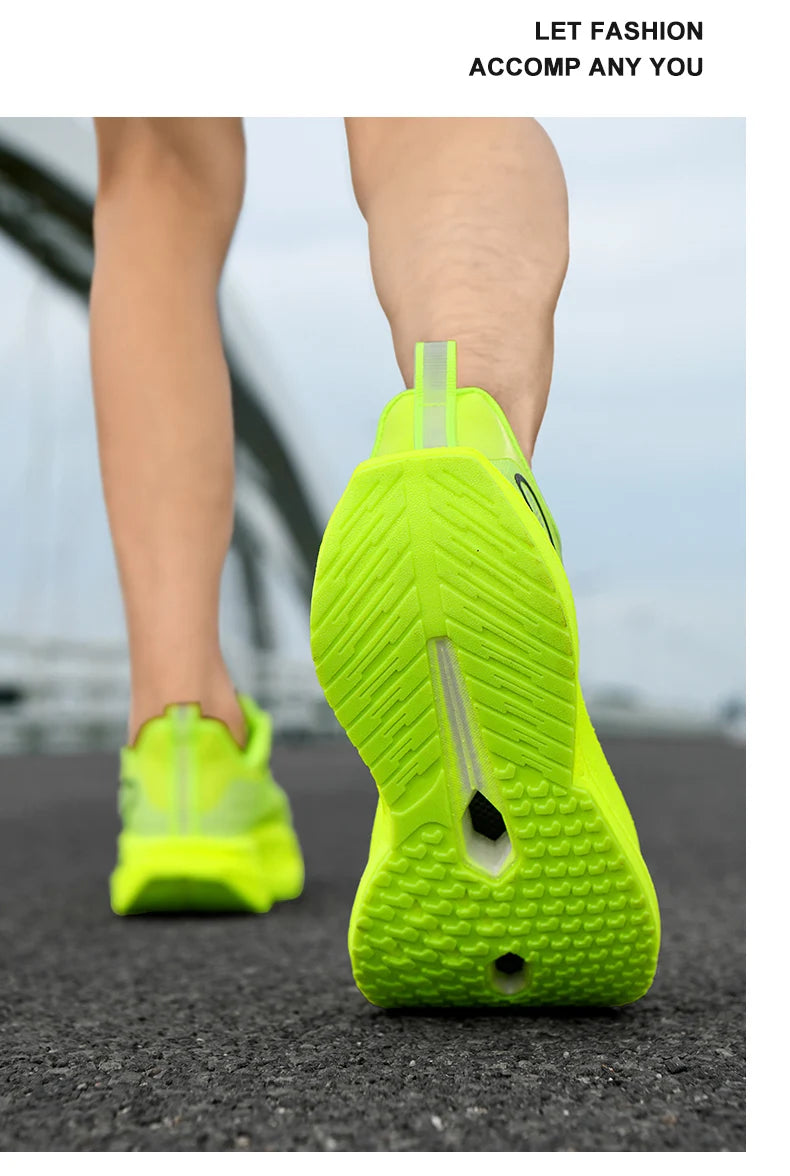 Scarpe Da Corsa Con Piastra In Carbonio Per Maratona Antiscivolo Ammortizzanti Uomo E Donna