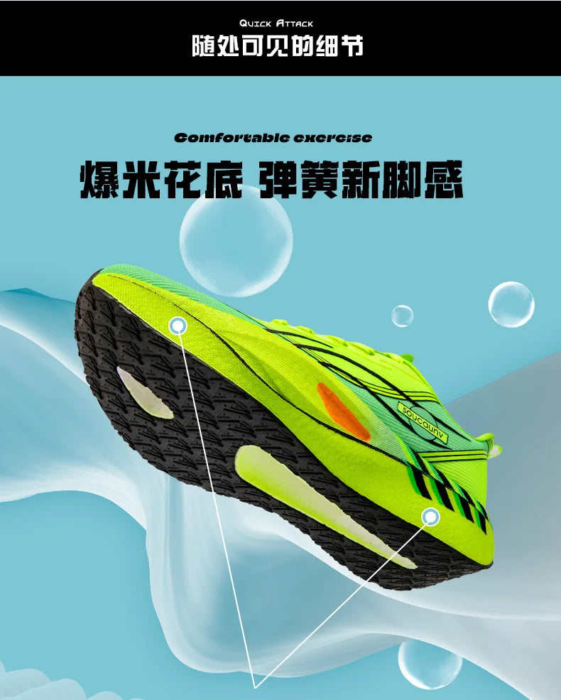 Scarpe Da Corsa Carbon Board Marathon Uomo Donna Traspiranti Leggere Antiscivolo Scarpe Da Ginnastica Atletiche