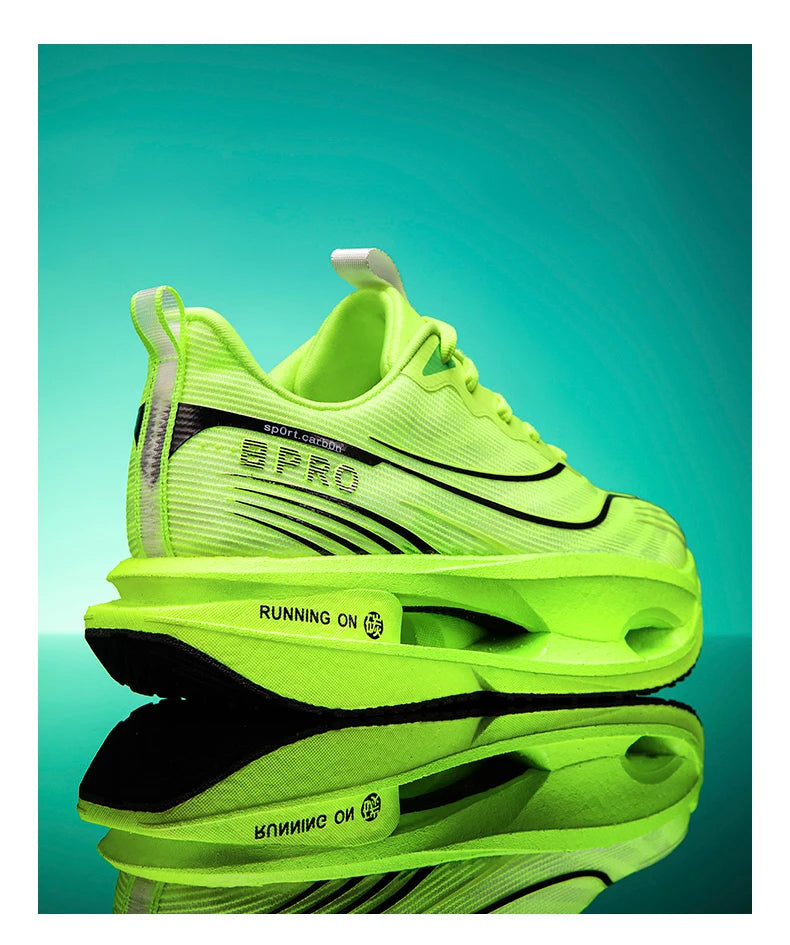 Scarpe Da Corsa Unisex Leggere Traspiranti Carbon Board Specialità Maratona Scarpe Da Ginnastica Sportive