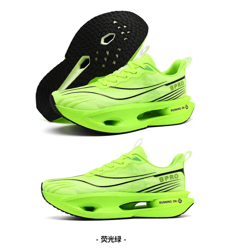 Scarpe Da Corsa Unisex Leggere Traspiranti Carbon Board Specialità Maratona Scarpe Da Ginnastica Sportive