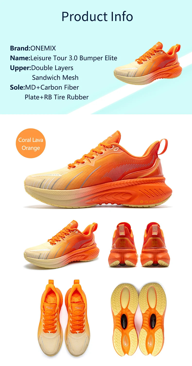 Onemix 2025 Scarpe Da Corsa Leggere Uomo Donna Scarpe Sportive Esterno Palestra Fitness Sneakers
