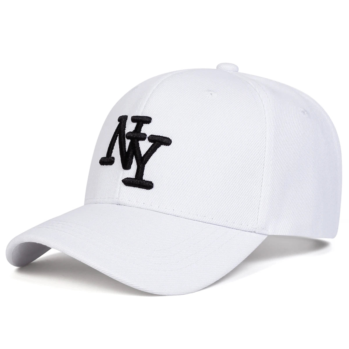 Berretto Baseball Unisex Con Ricamo Lettera NY Cappello Regolabile Esterni Primavera Autunno Protezione Solare Sportivo