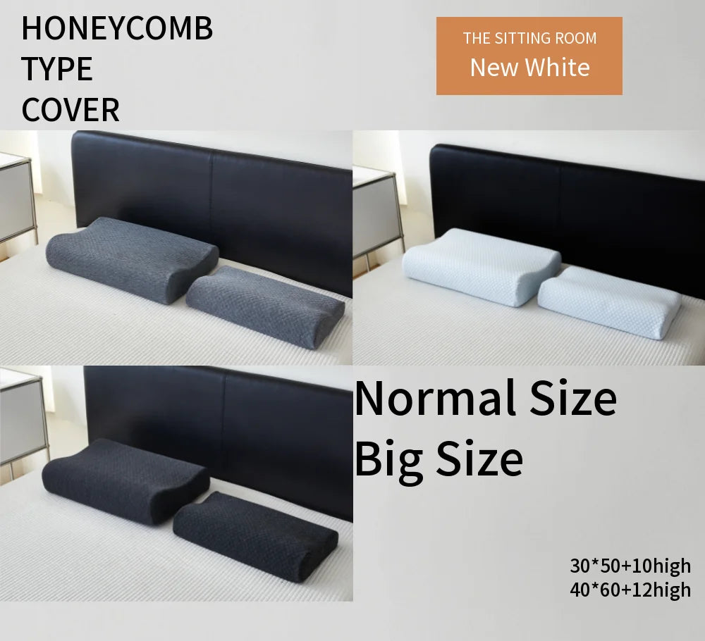 Cuscino Ergonomico In Memory Foam Singolo Con Supporto Cervicale Per Letto Rinfrescante E Traspirante