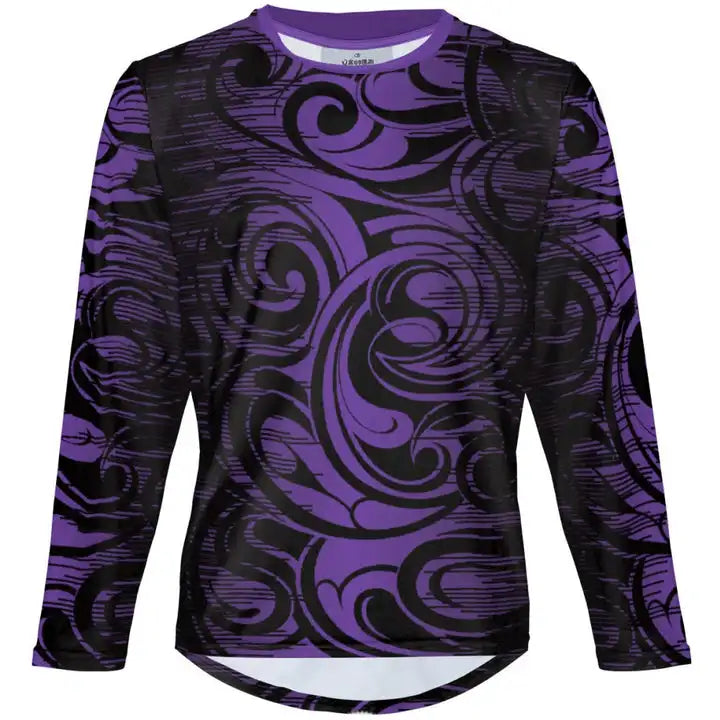 Maglia Da Ciclismo Uomo A Maniche Lunghe Per MTB Fuoristrada Enduro Downhill Abbigliamento Sportivo Per Corse Su Strada