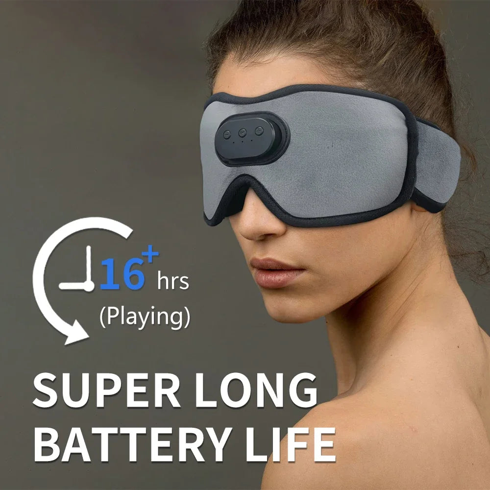 Cuffie Per Il Sonno Con Maschera Occhi Bluetooth Premium Cancellazione Attiva Del Rumore E Assistente Vocale Integrato