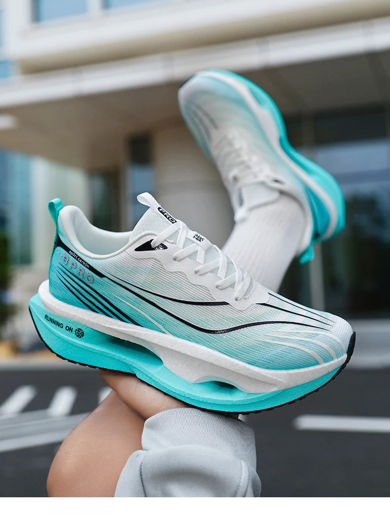 Scarpe Da Corsa Unisex Leggere Traspiranti Carbon Board Specialità Maratona Scarpe Da Ginnastica Sportive