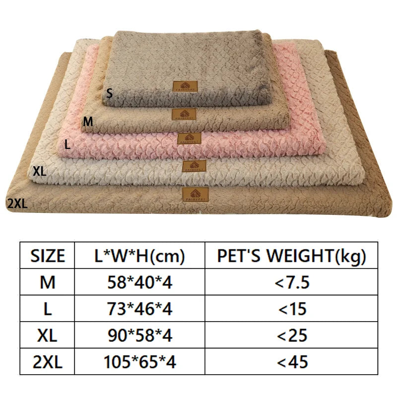 Letto Ortopedico Per Animali Domestici In Schiuma 3D Con Copertura Pelliccia Sintetica Lavabile Rimovibile Antiscivolo