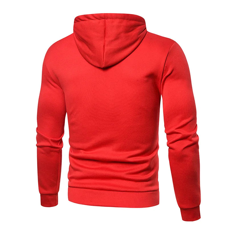 Tuta Da Uomo Set Abbigliamento Sportivo Con Cappuccio Cerniera Felpa Pantaloni Da Corsa Per Allenamento
